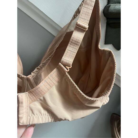 Understance Lot of 2 Tan Brown Full Coverage Unlined Bras Sz 42DDD - Picture 5 of 11